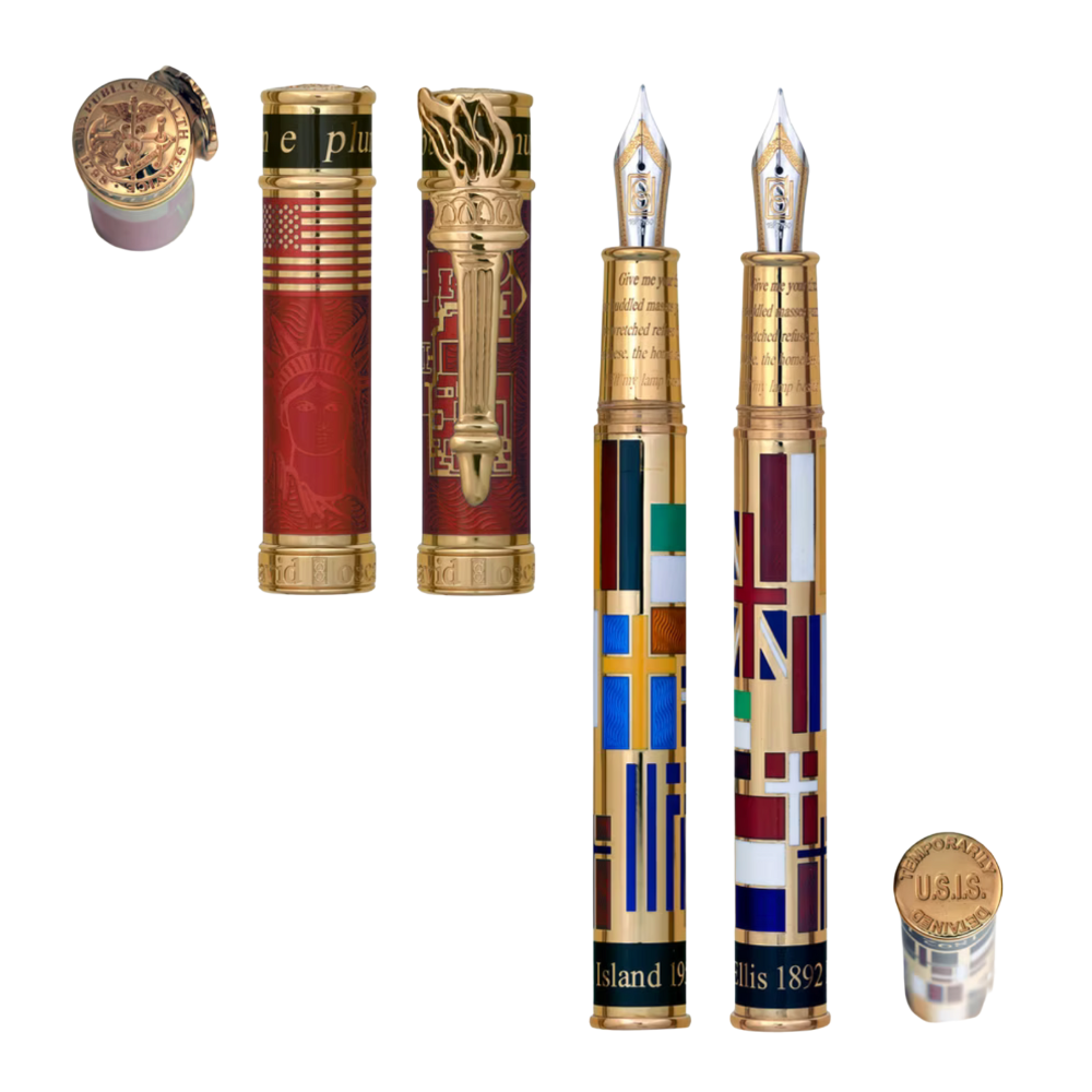 David Oscarson – Ellis Island Collection - Ruby Red Gold