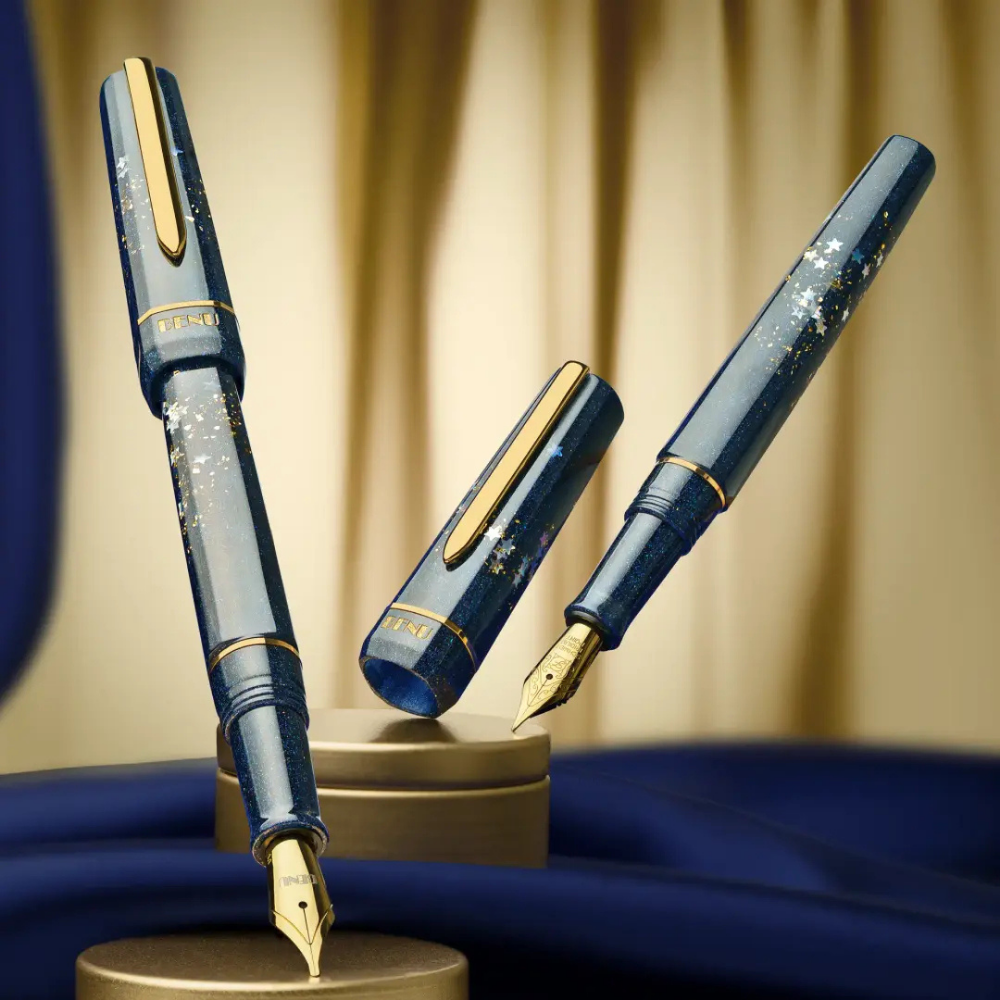 Benu Haute - Movie Star Gold Trim Fountain Pen