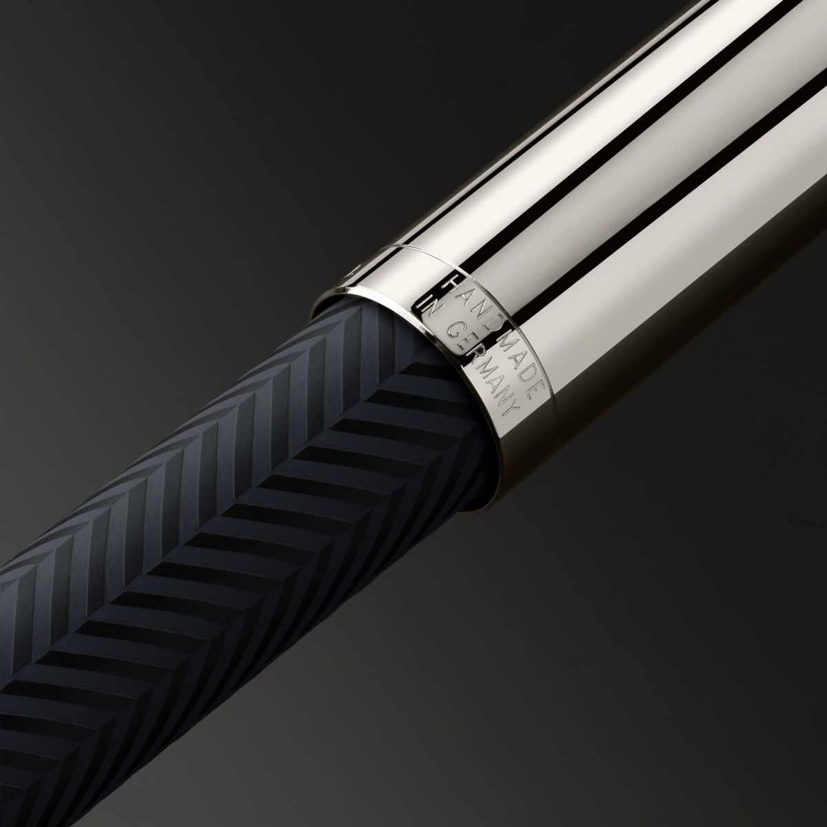 Graf von Faber-Castell Guilloche Ciselé Anthracite Fountain Pen
