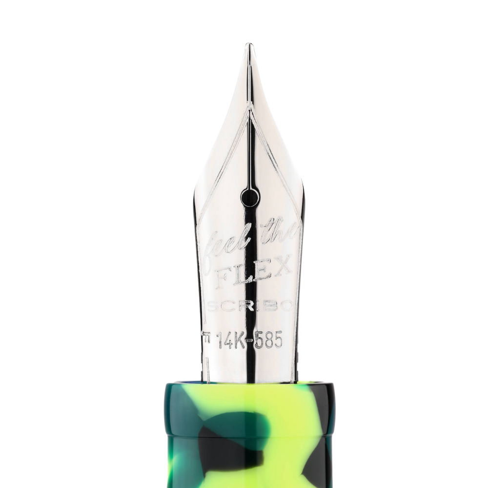 Scribo PIUMA Popart Platin Trim Füllfederhalter