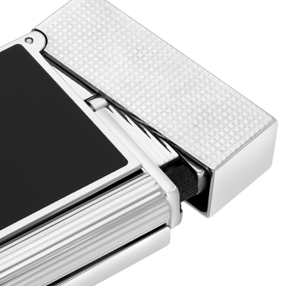 S.T.Dupont Ligne 2 – Matt Black & Palladium Feuerzeug