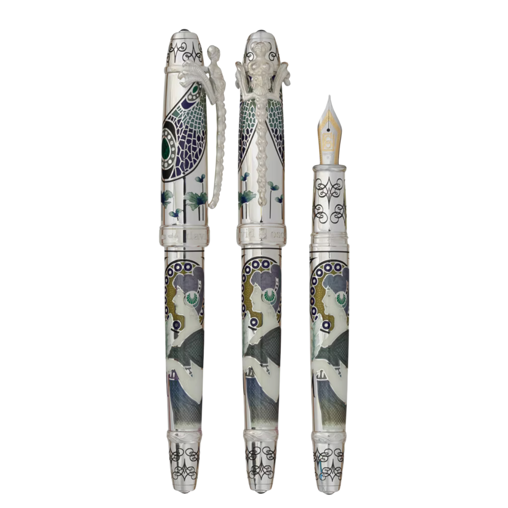 David Oscarson – 25th Anniversary Art Nouveau Collection - Slate Turquoise