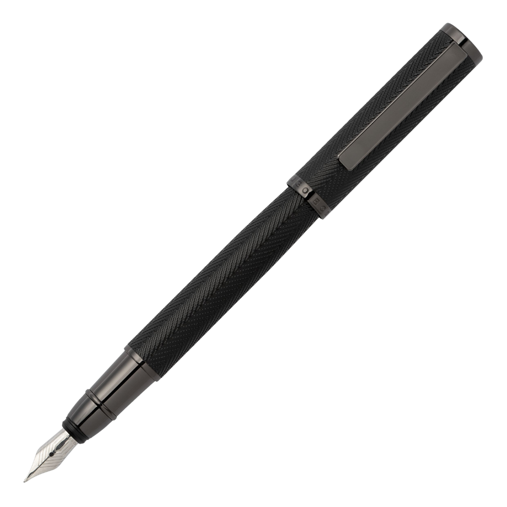 Hugo Boss Formation Herringbone Gun Füllfederhalter