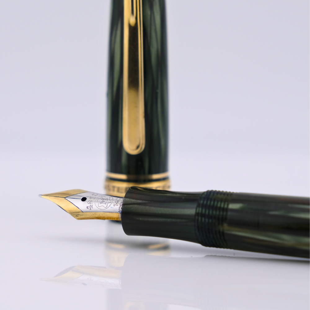 Montblanc Vintage 142 Meisterstück Green Striped Pre-Owned