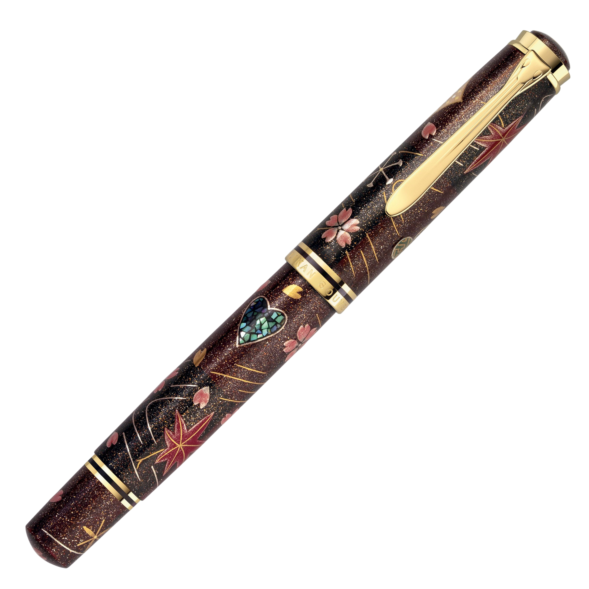 Pelikan Souverän M1000 Maki-e Four Seasons Lucky Charm Füllfederhalter