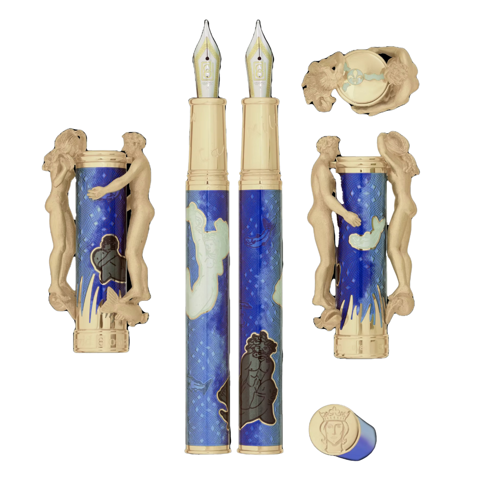 David Oscarson – Carl Milles Collection - Sapphire Azure Blue Gold