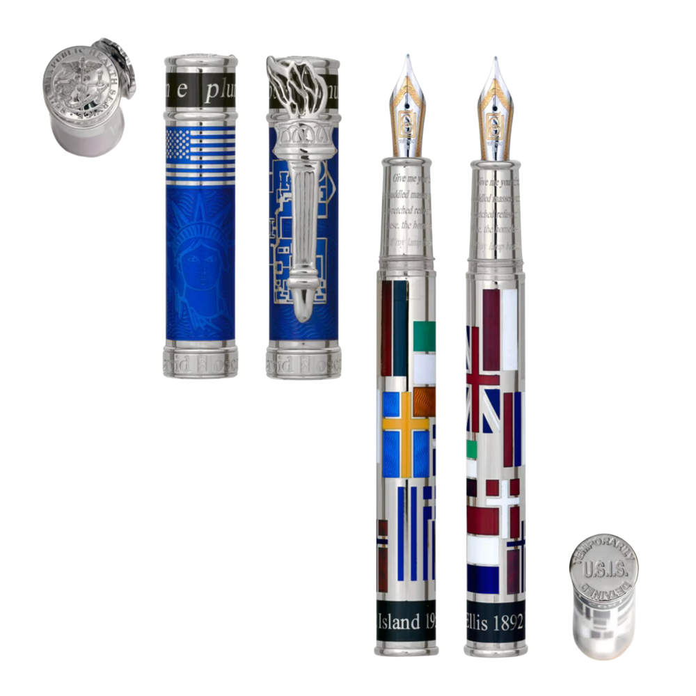 David Oscarson – Ellis Island Collection - Sapphire Blue