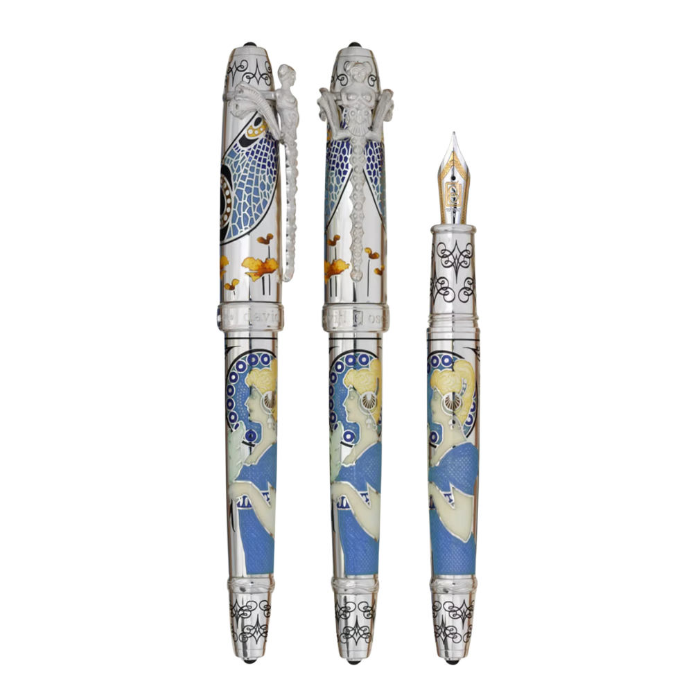 David Oscarson – 25th Anniversary Art Nouveau Collection - French Blue