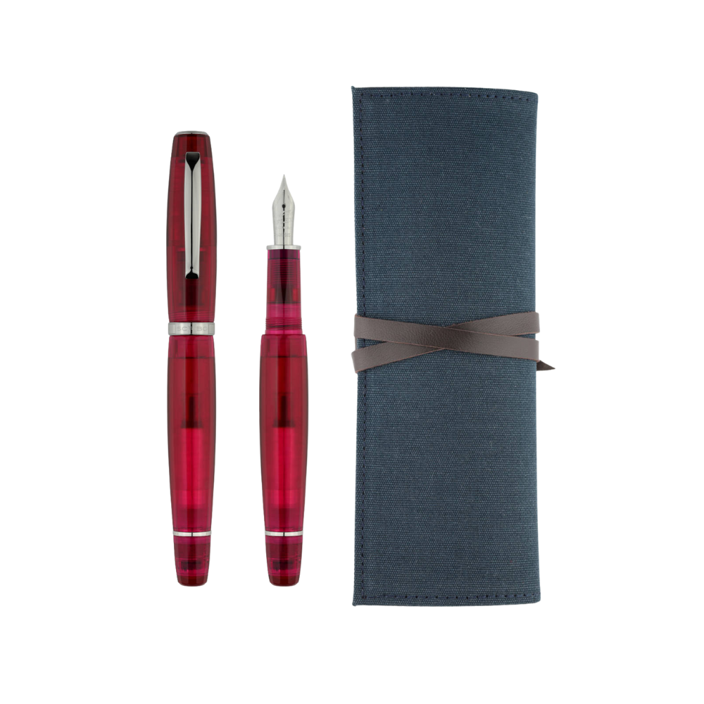 Scribo FEEL Ombre Magenta Ruthenium Trim Füllfederhalter