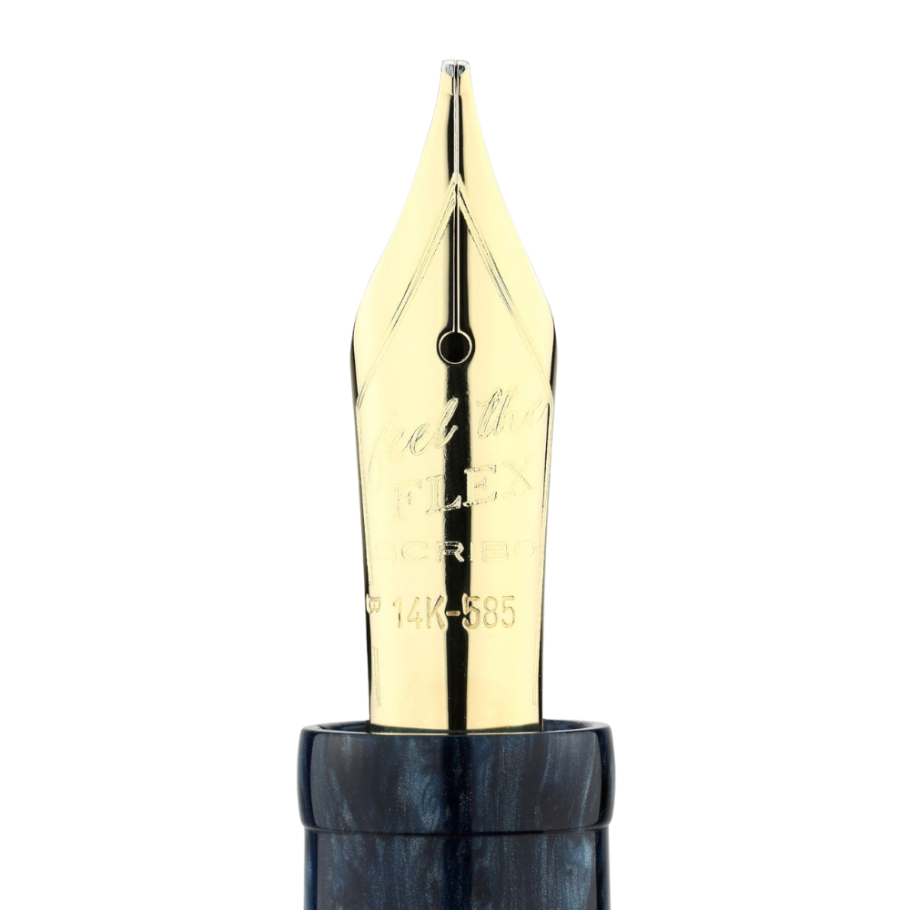 Scribo PIUMA Agata Gold Trim Füllfederhalter