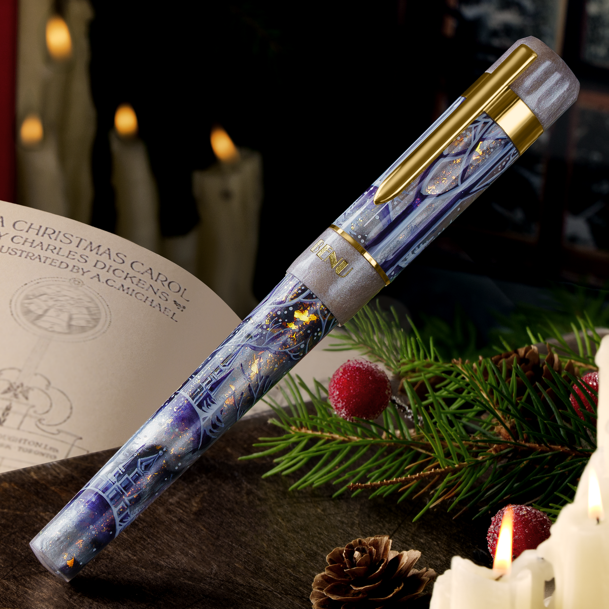 Benu Tribute A Christmas Carol Füllfederhalter