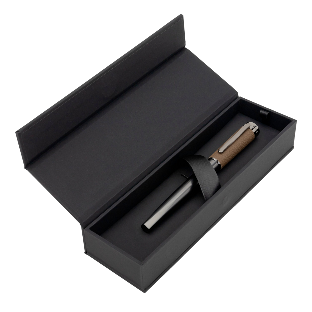 Hugo Boss Corium Camel Füllfederhalter