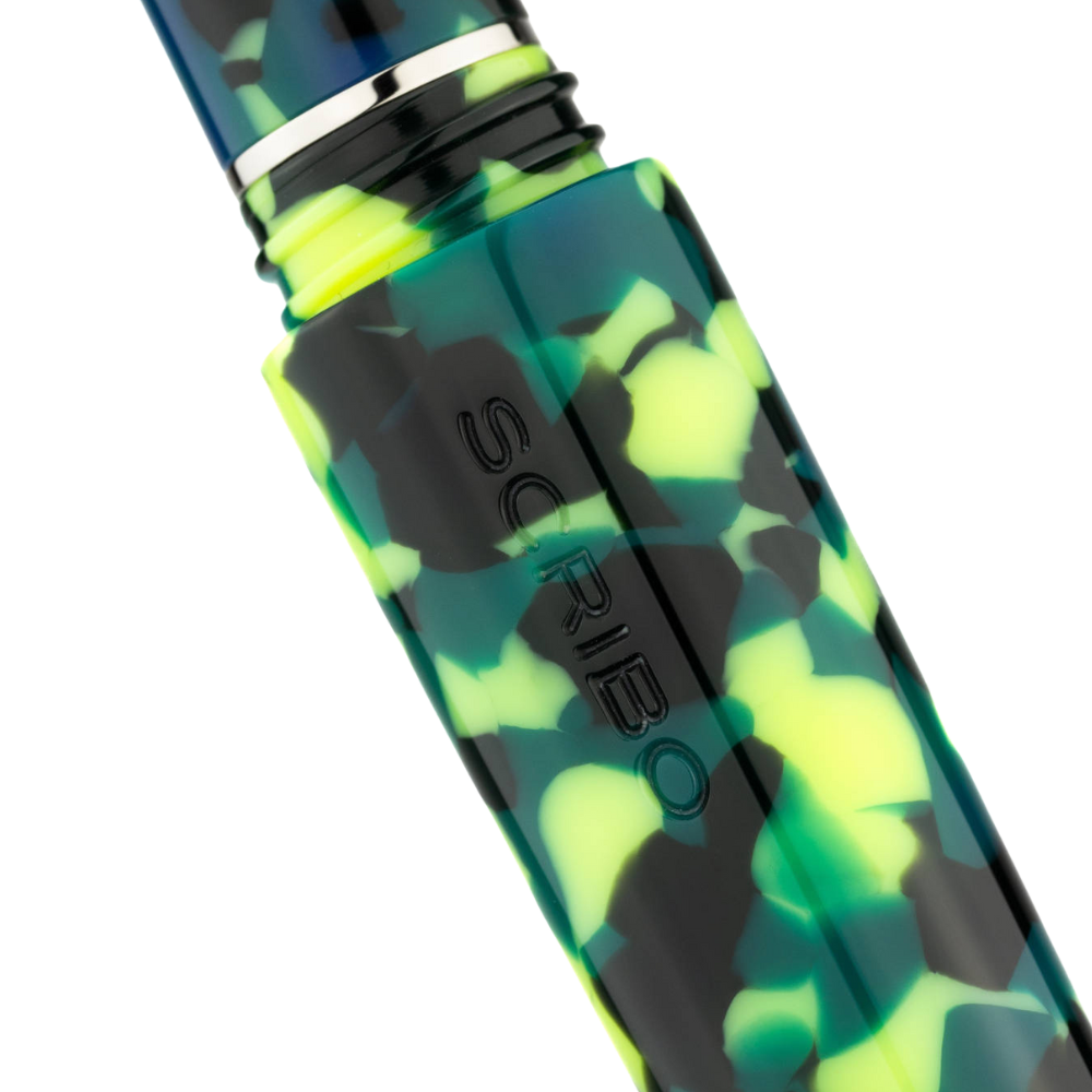 Scribo PIUMA Popart Platin Trim Füllfederhalter