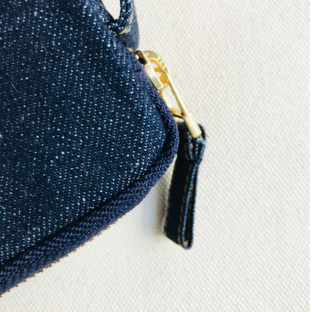 Kyoku haku Seigaiha Zippered Pen Case für 10 Schreibgeräte