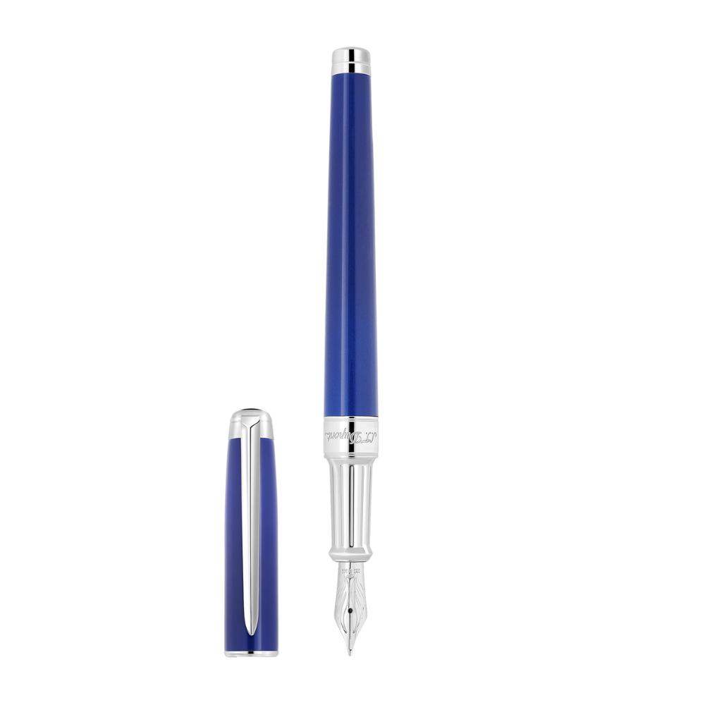 S.T.Dupont Line D Eternity – Indigo Blau Füllfederhalter