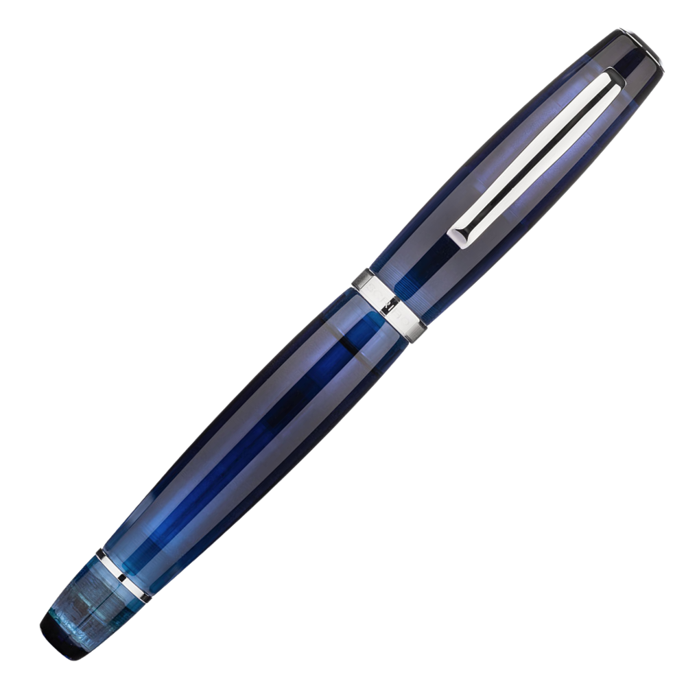 Scribo FEEL Blu Sospeso Platin Trim Füllfederhalter