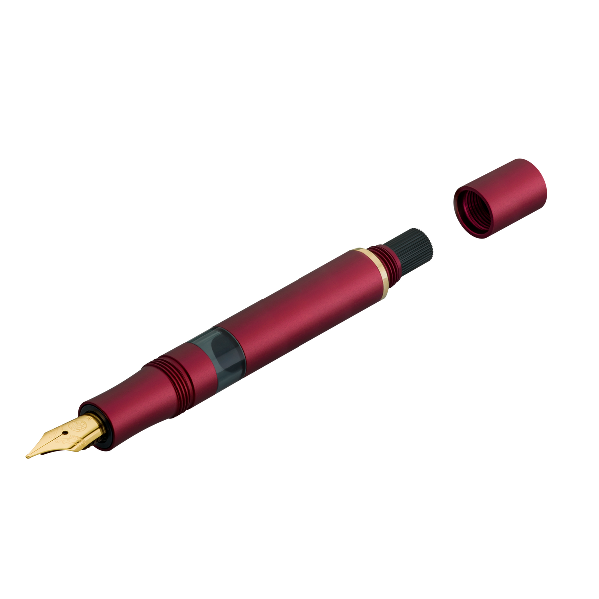 Kaweco AL Sport Bordeaux Piston Fountain Pen