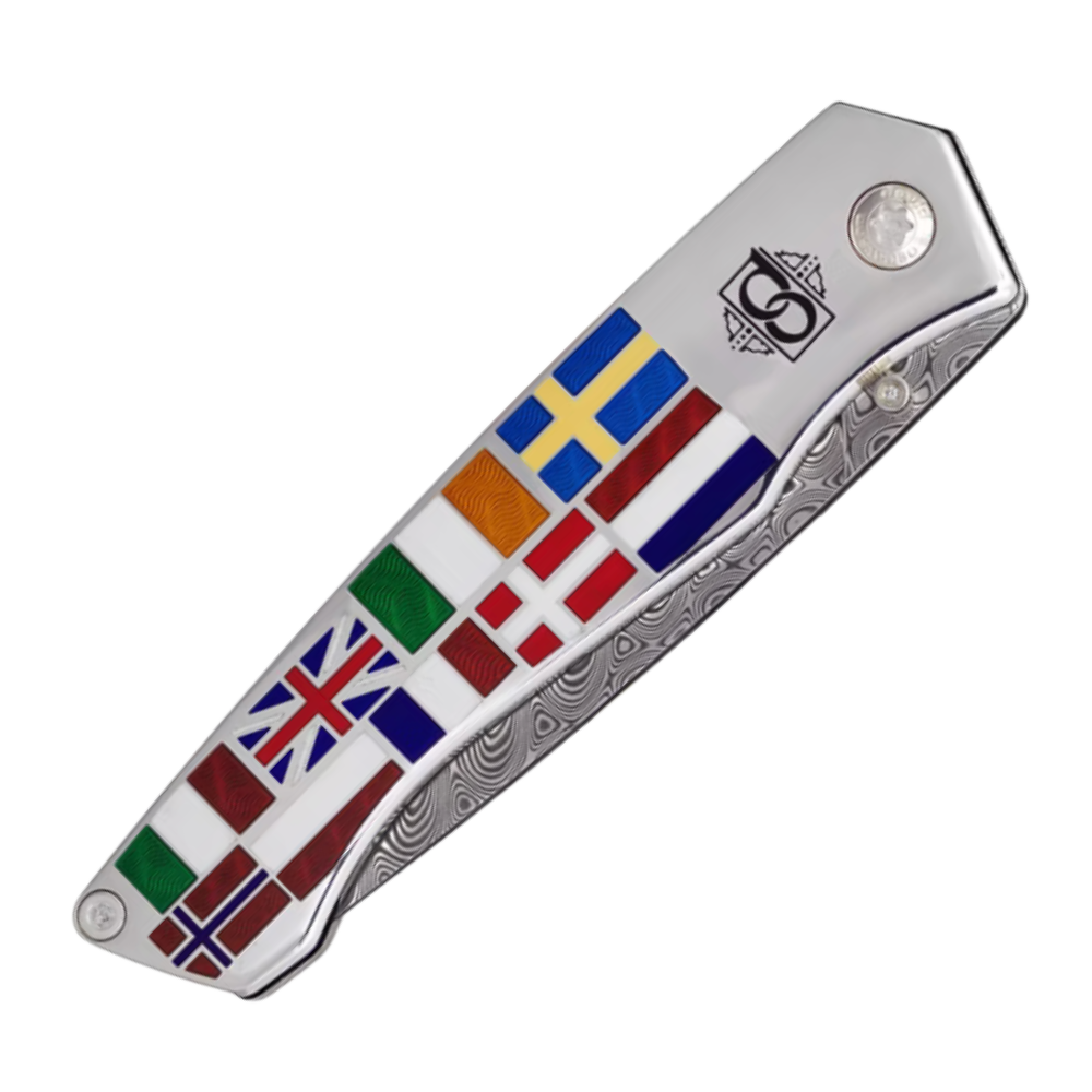 David Oscarson – Ellis Island Collection - Sapphire Blue - Messer