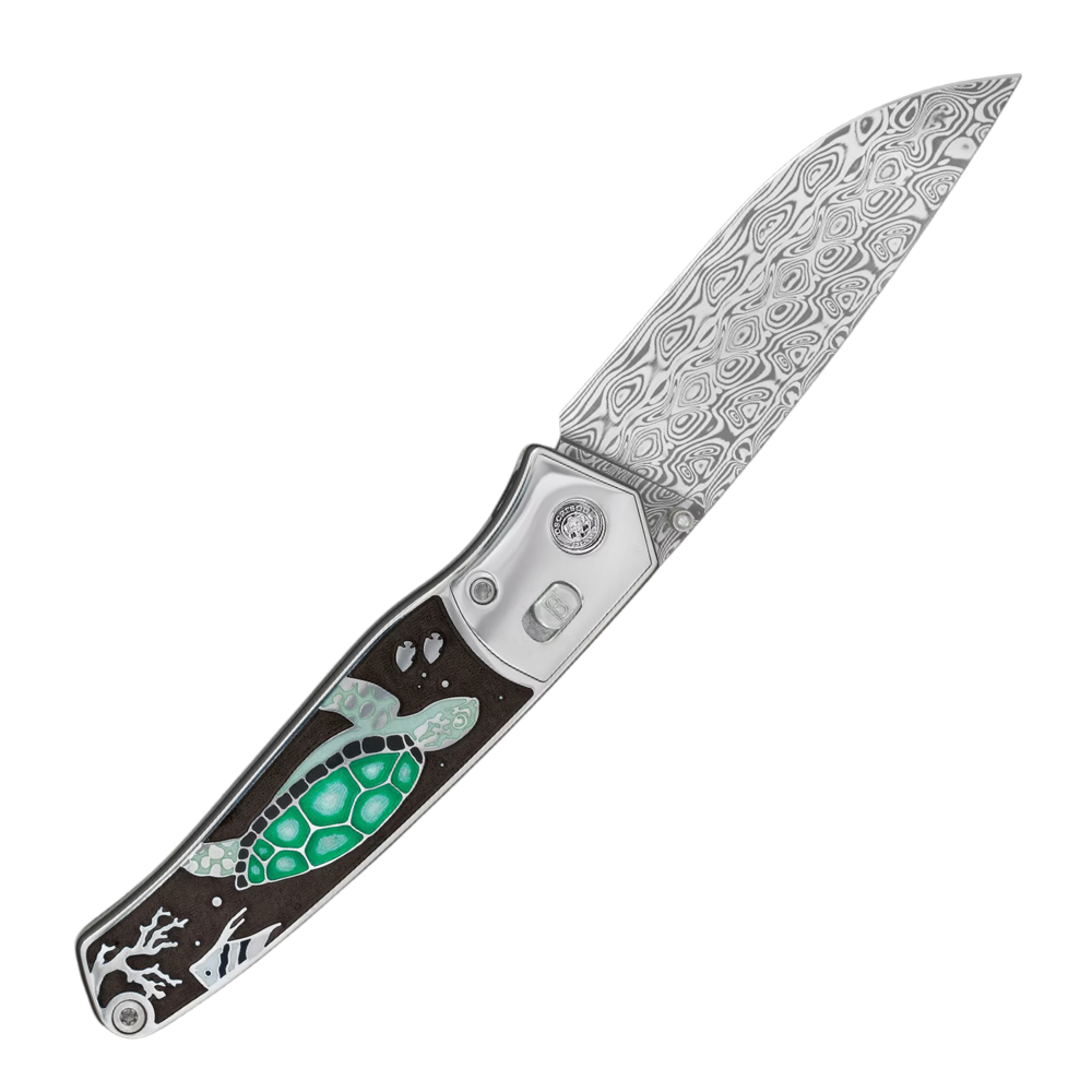 David Oscarson – Sea Turtle Collection - Mossy Black - Messer