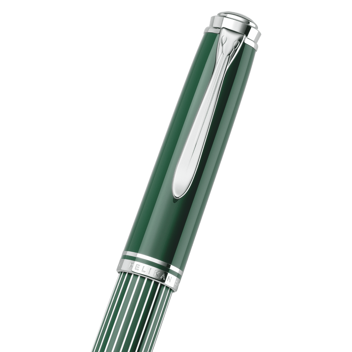 Pelikan Souverän M815 Metal Striped Green Special Edition Füllfederhalter