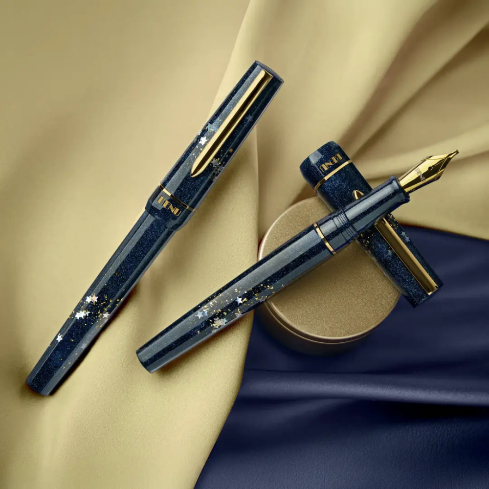 Benu Haute - Movie Star Gold Trim Fountain Pen