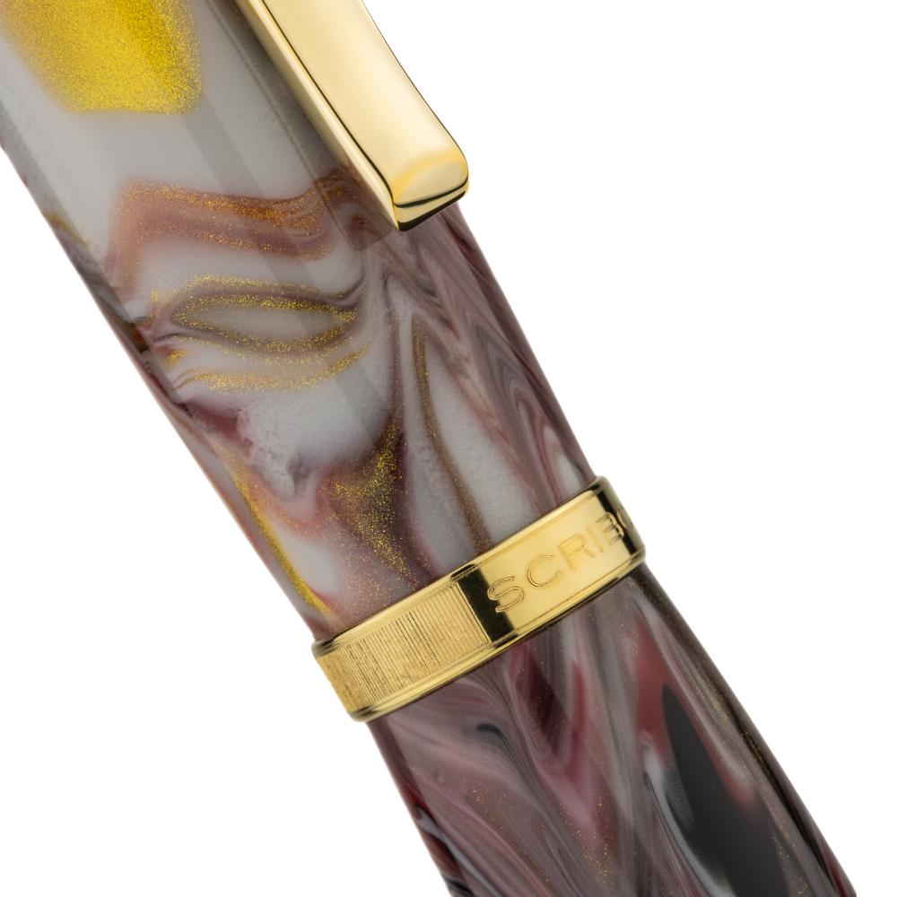 Scribo LA DOTTA Orefici Gold Trim Füllfederhalter
