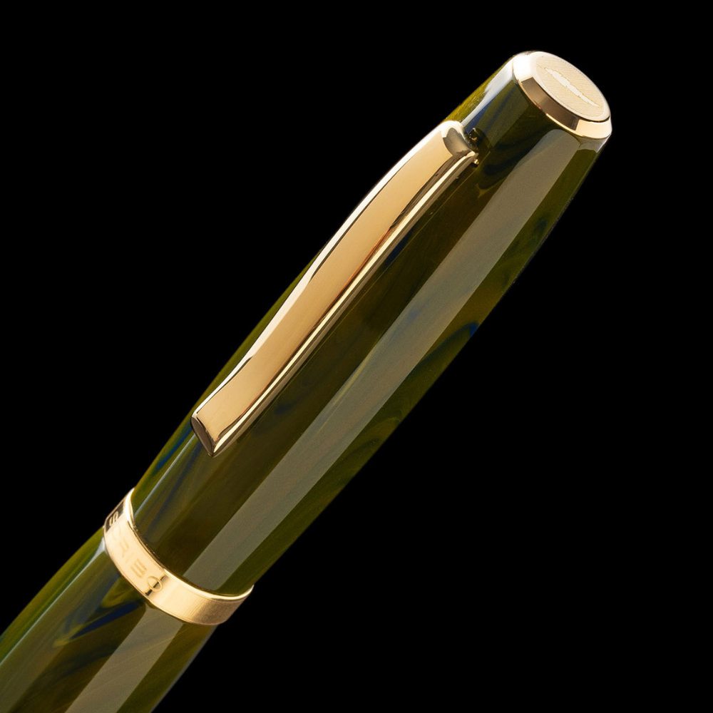 Scribo FEEL Laguna Gold Trim Fountain Pen