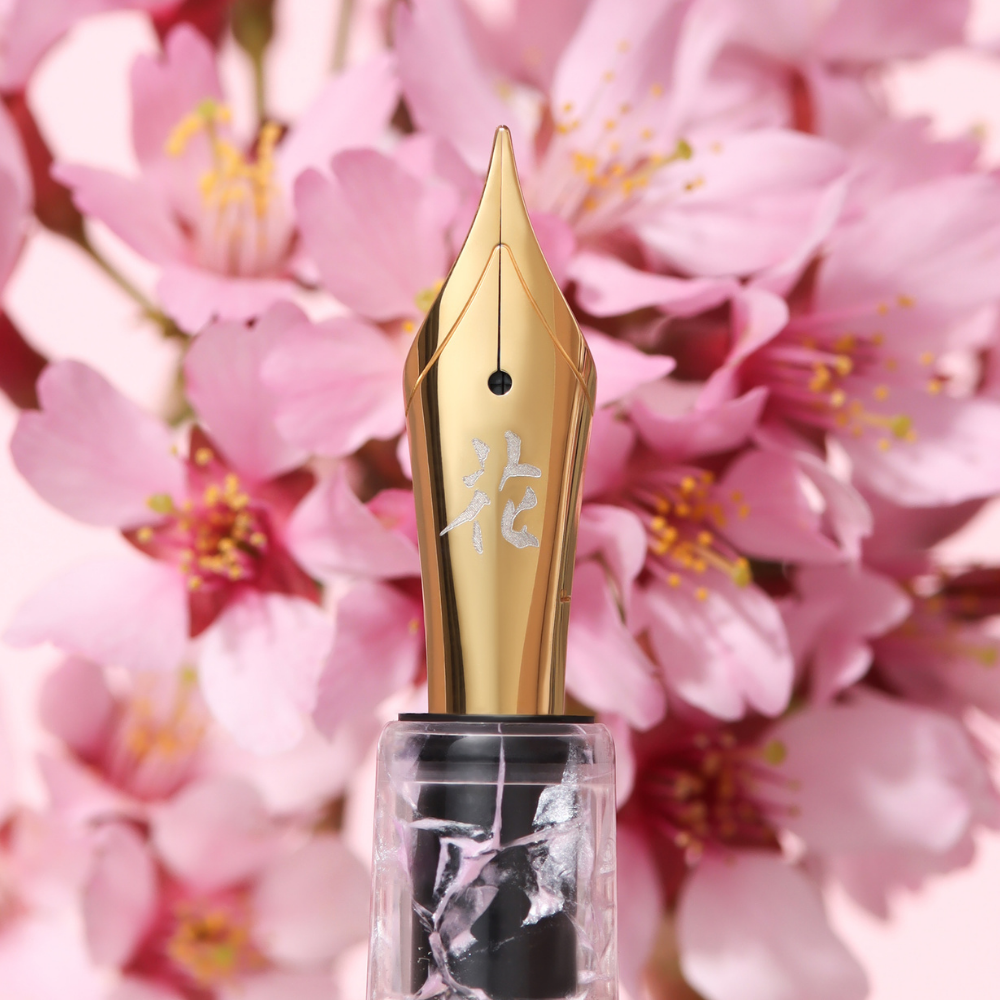 Esterbrook Estie X BUNGUBOX Cherry Blossom Gold Trim Füllhalter