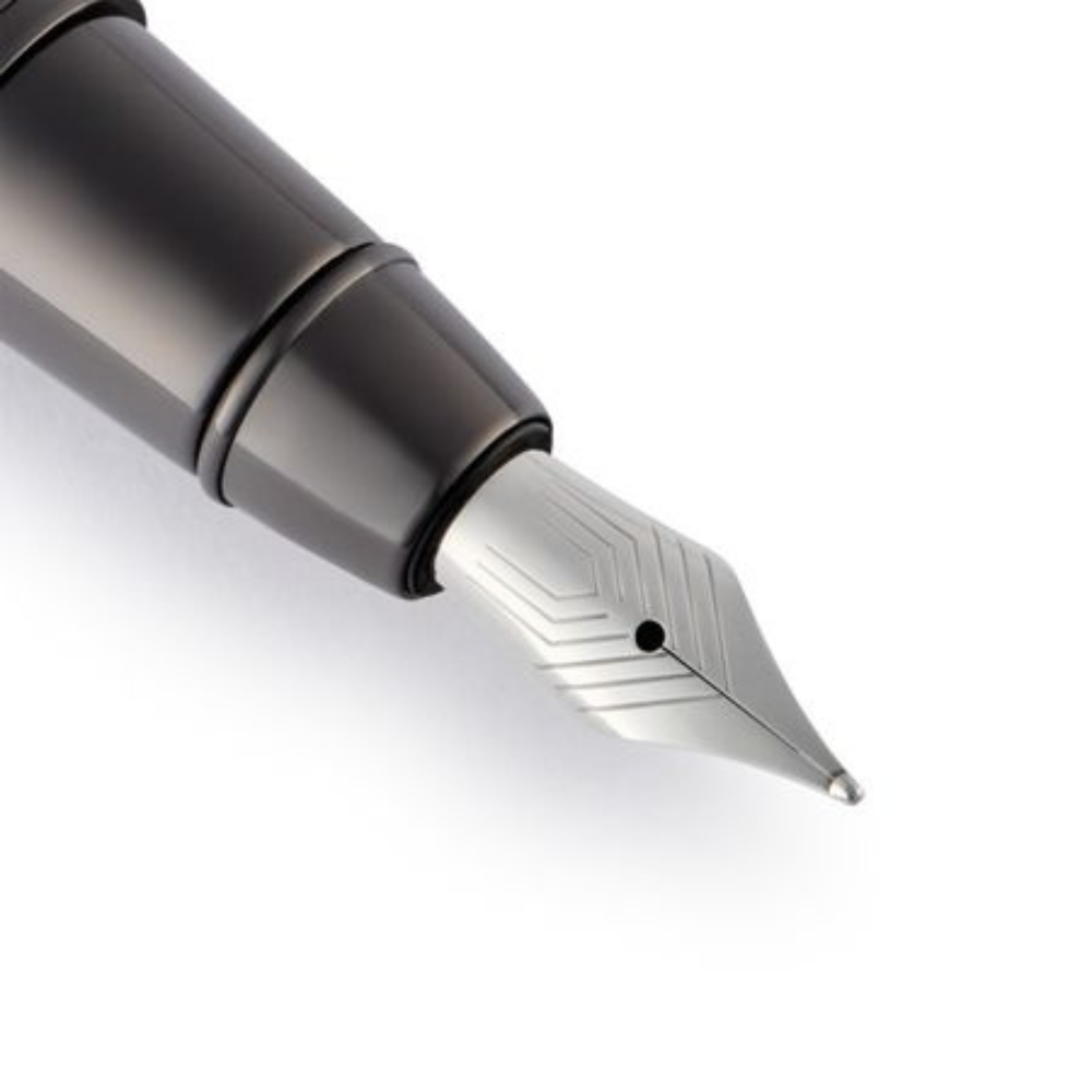 Hugo Boss Double B Saffiano Black Füllfederhalter