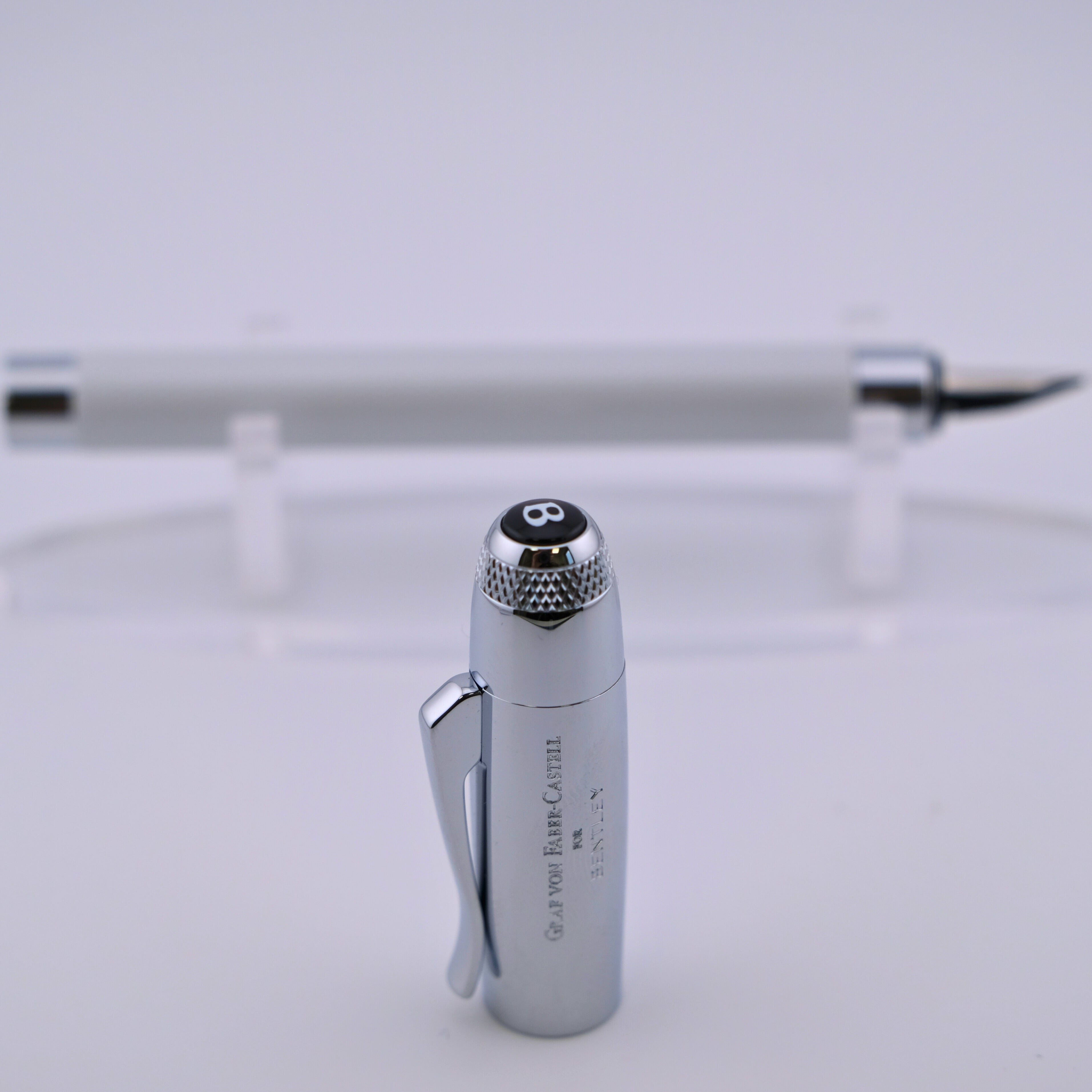 Graf von Faber-Castell x Bentley Fountain Pen Satin White