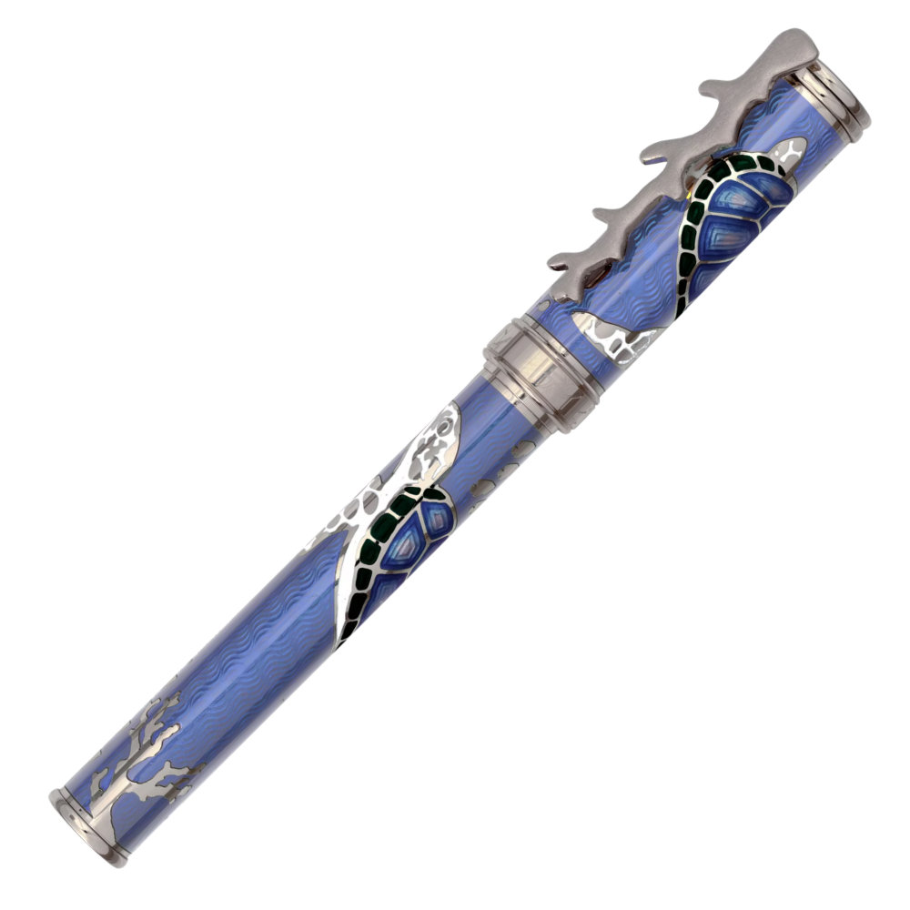 David Oscarson – Sea Turtles Collection - Pale Blue