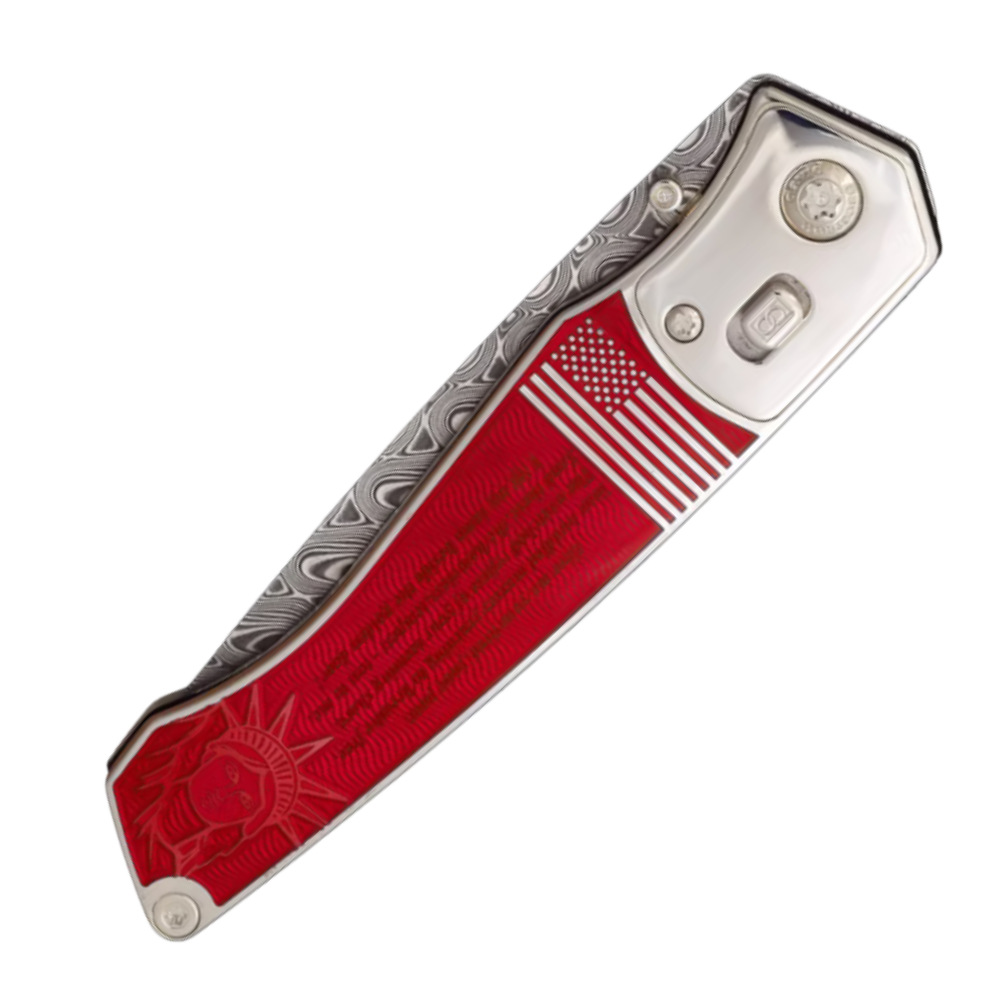 David Oscarson – Ellis Island Collection - Ruby Red - Messer