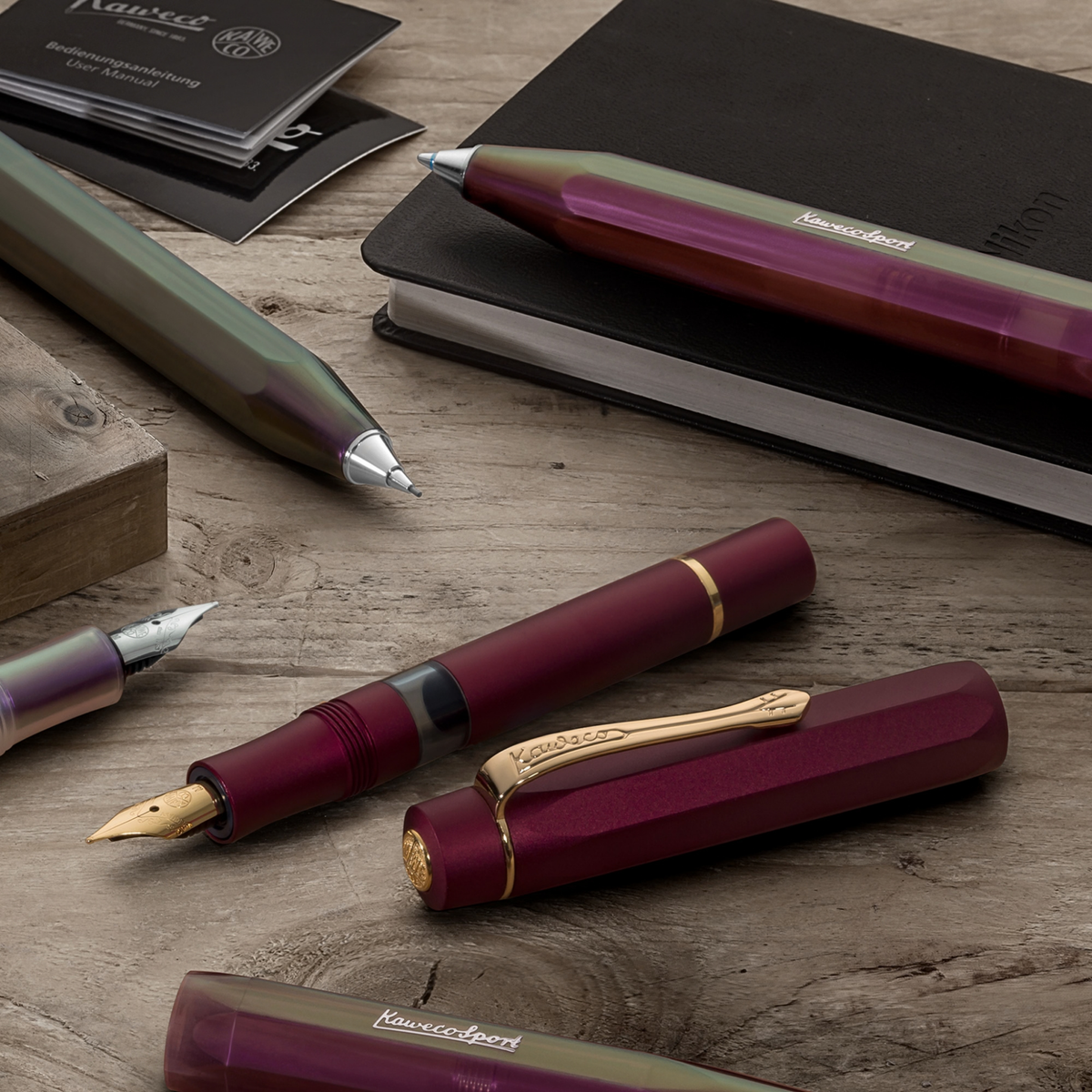 Kaweco LUNAR Sport Light Purple Rollerball