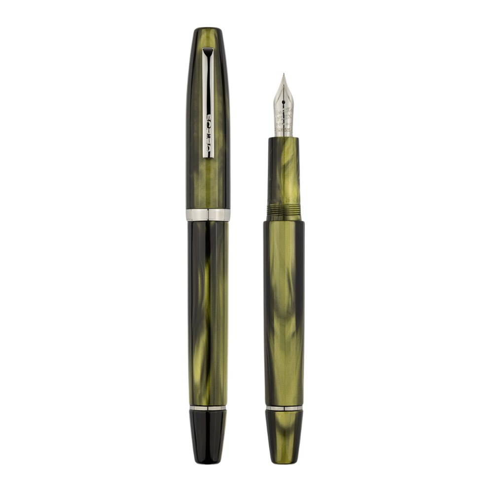 Scribo FLOW Evoluzione Ruthenium Trim Füllfederhalter