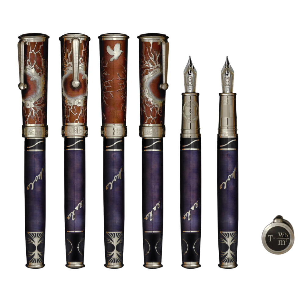 David Oscarson – Nikola Tesla Collection - Red Purple