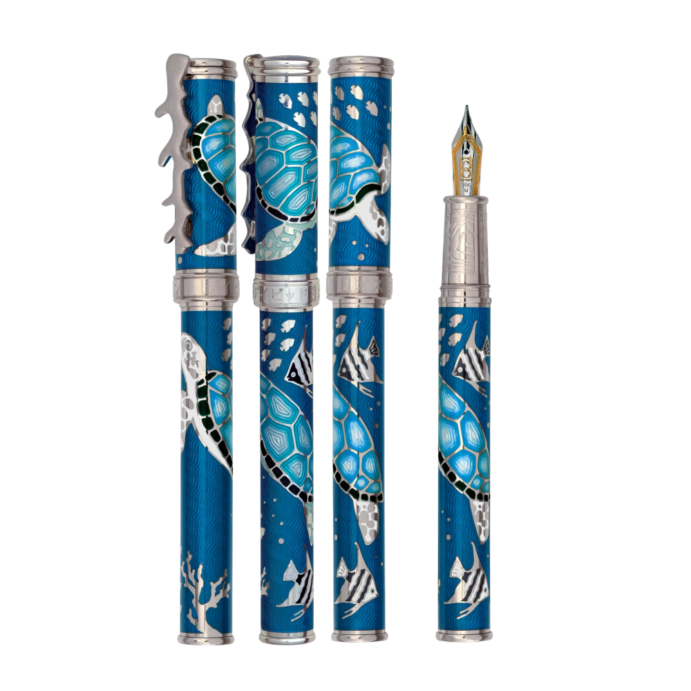 David Oscarson – Sea Turtles Collection - Ocean Blue