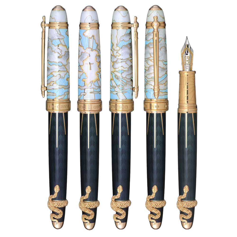 David Oscarson – Deus Regit Collection - Azure Blue Gold