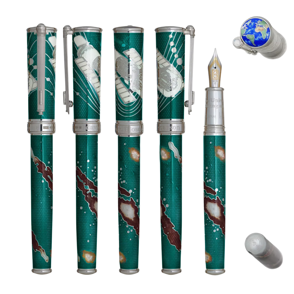 David Oscarson – Edwin Hubble Collection - Teal Dawn