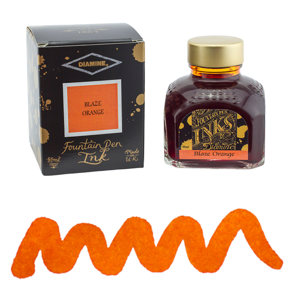 Diamine Inks Orange/Yellow Shades