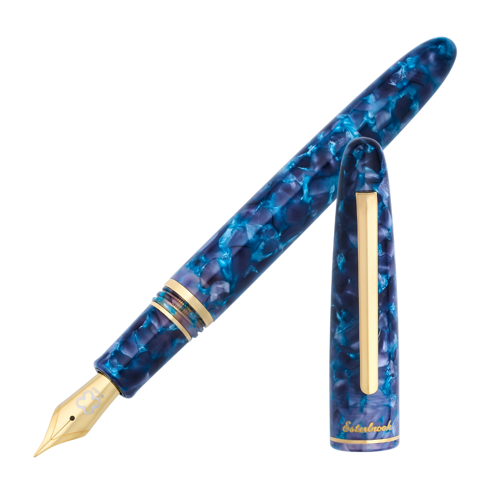 Esterbrook Estie Blue Moon Gold Trim fountain pen