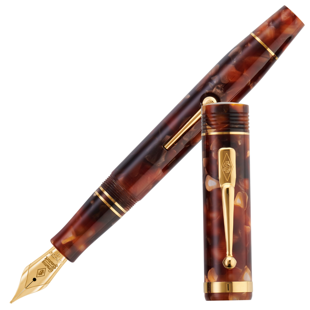 Conway Stewart Lever-Fill Classic Brown fountain pen