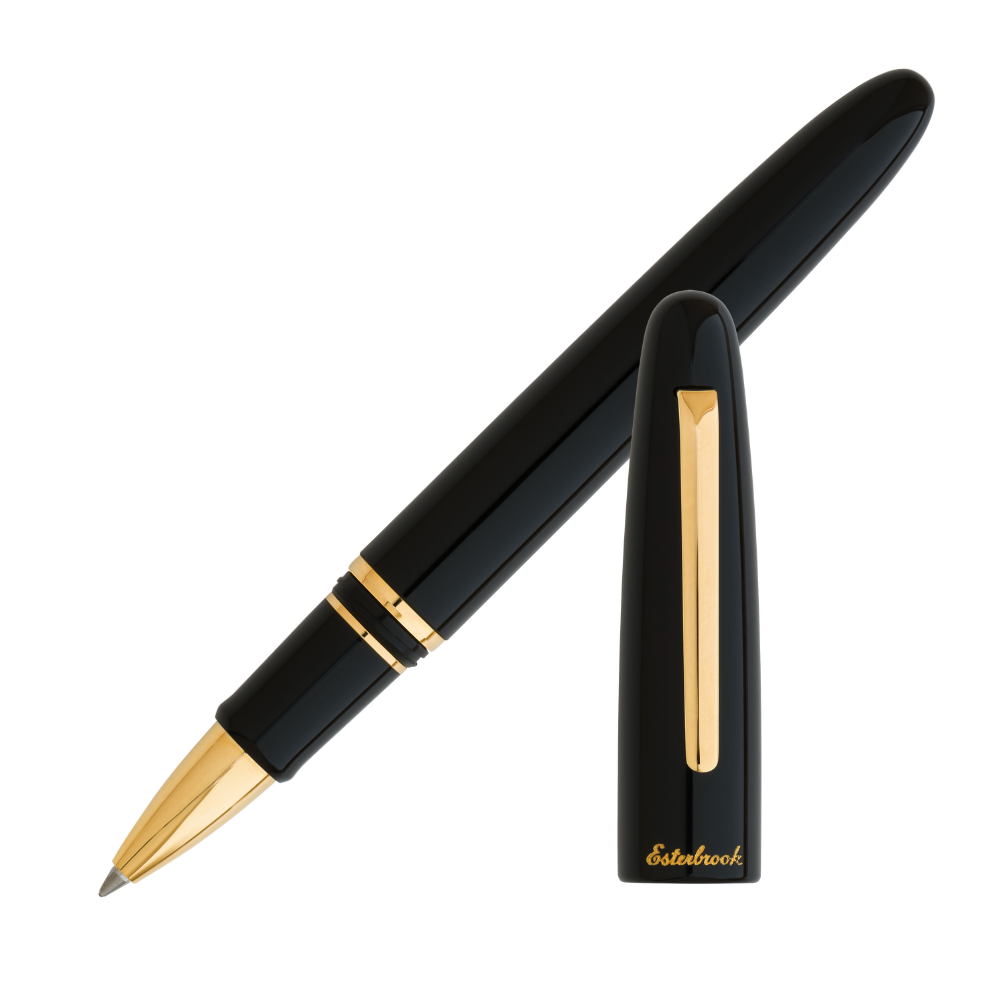 Esterbrook Estie Ebony Gold Trim Rollerball