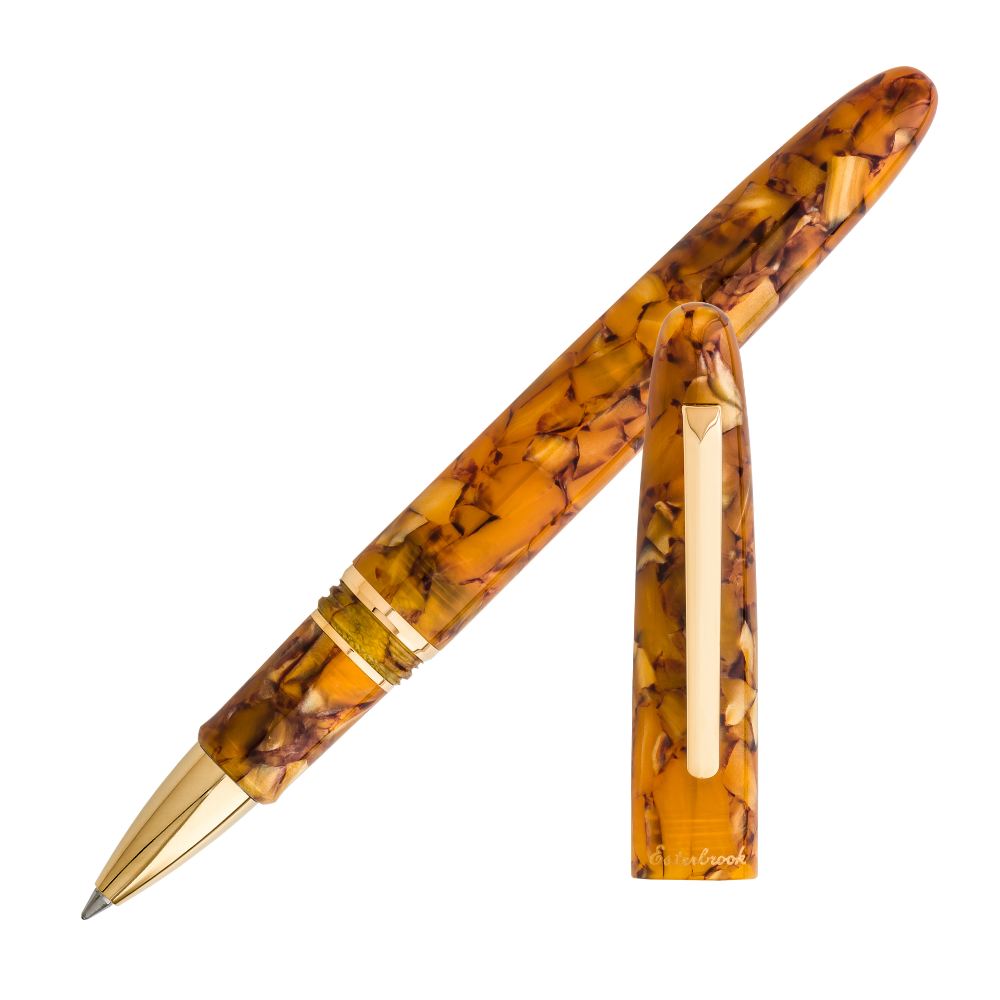 Esterbrook Estie Honeycomb Gold Trim Rollerball