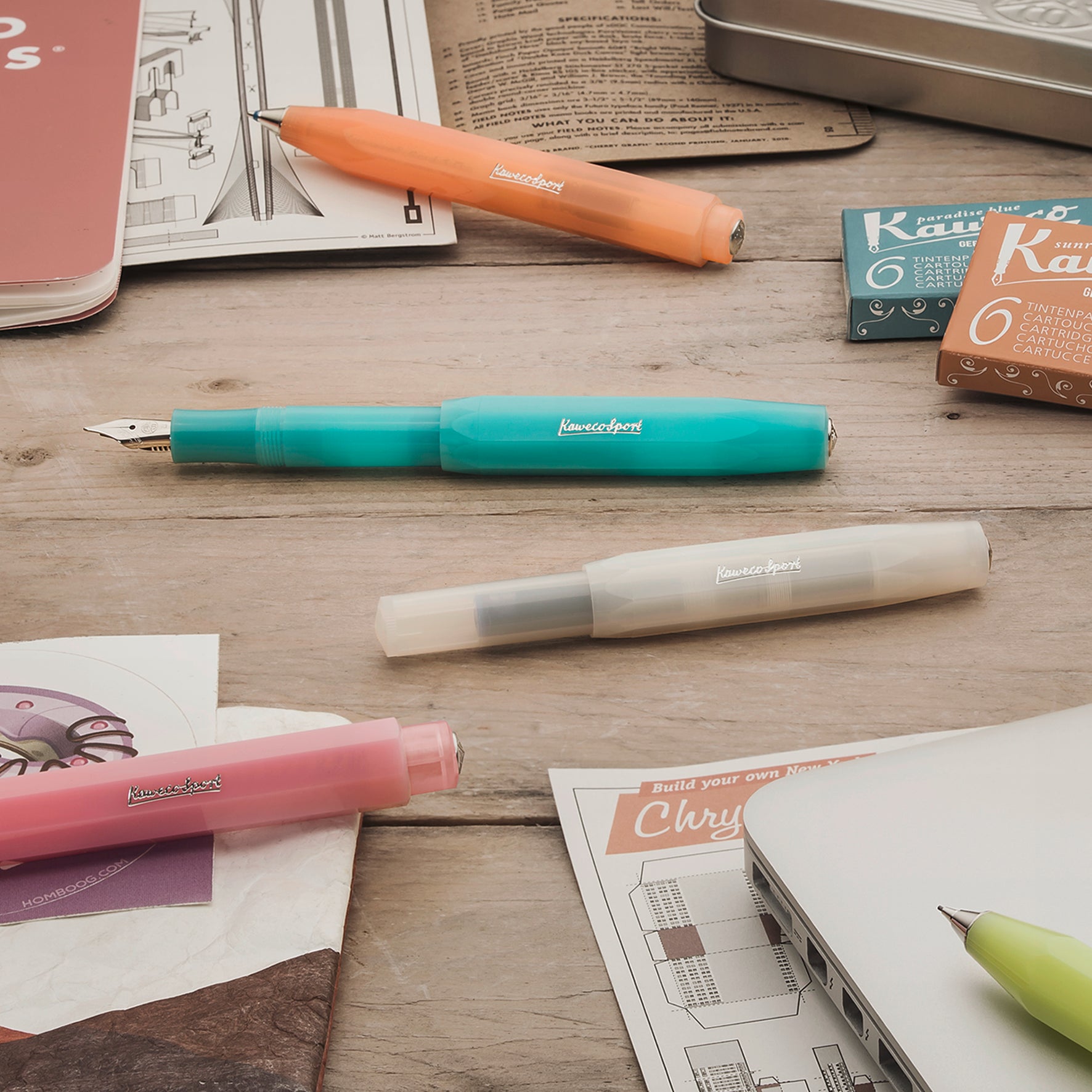 Kaweco FROSTED Sport Collection Ballpoint Pen
