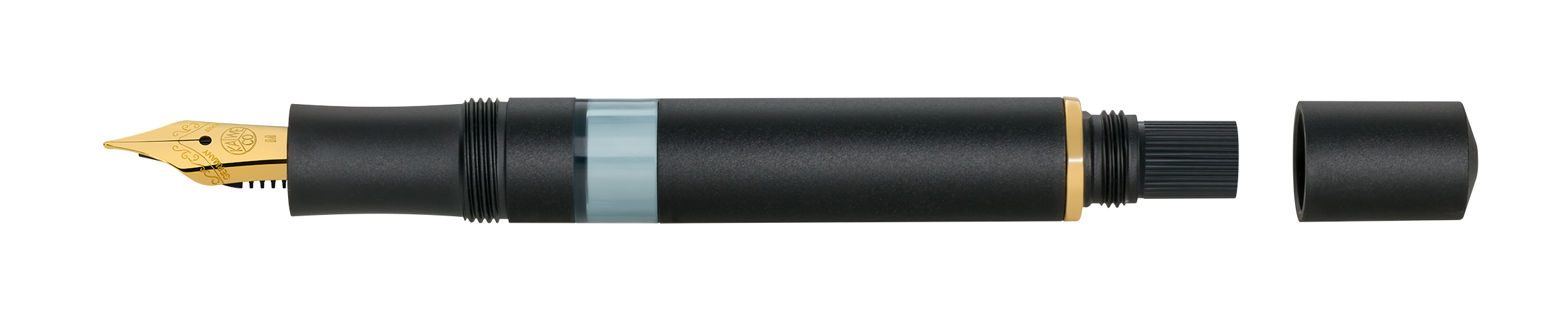 Kaweco AL Sport schwarz Kolbenfüller