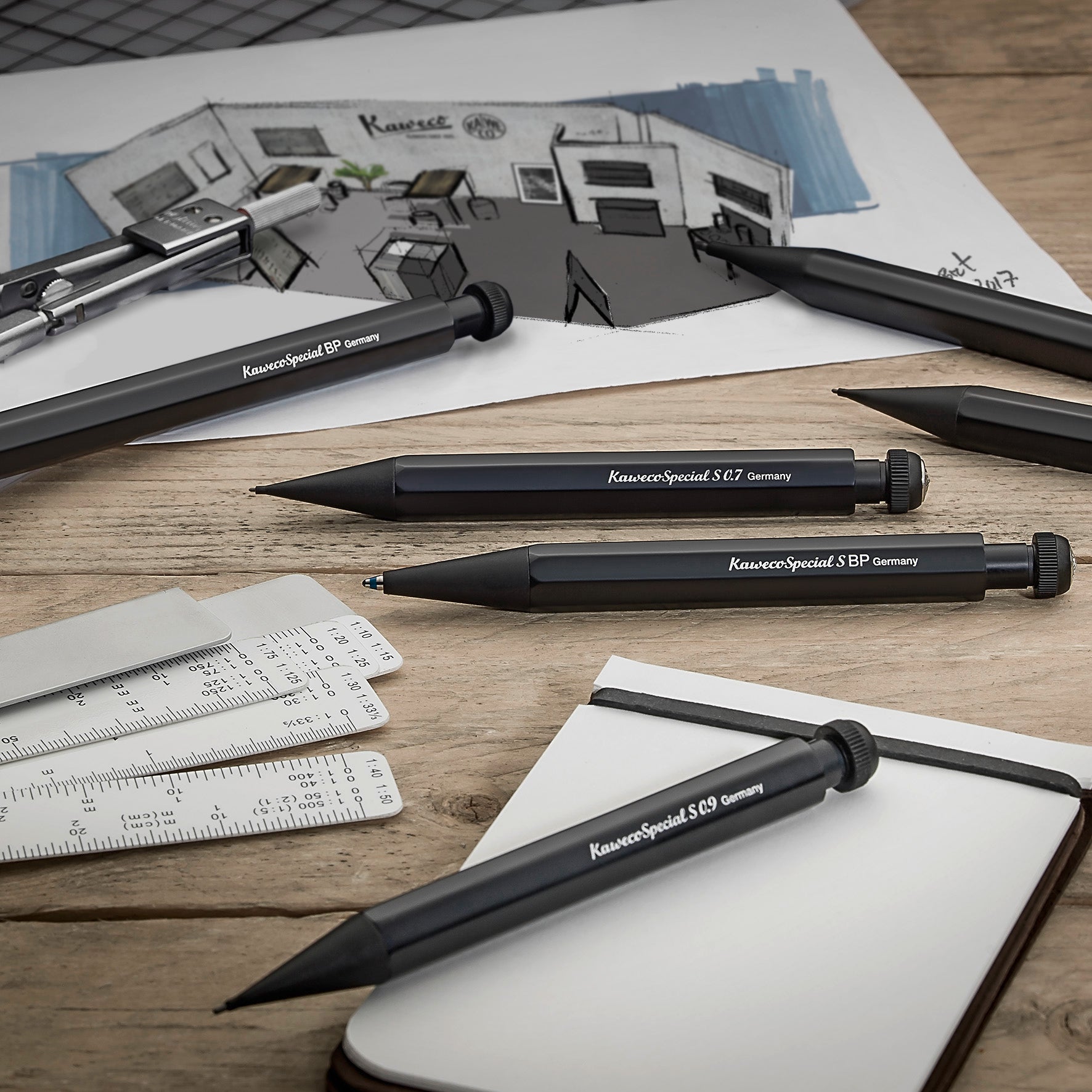 Kaweco SPECIAL AL Schwarz Füllhalter