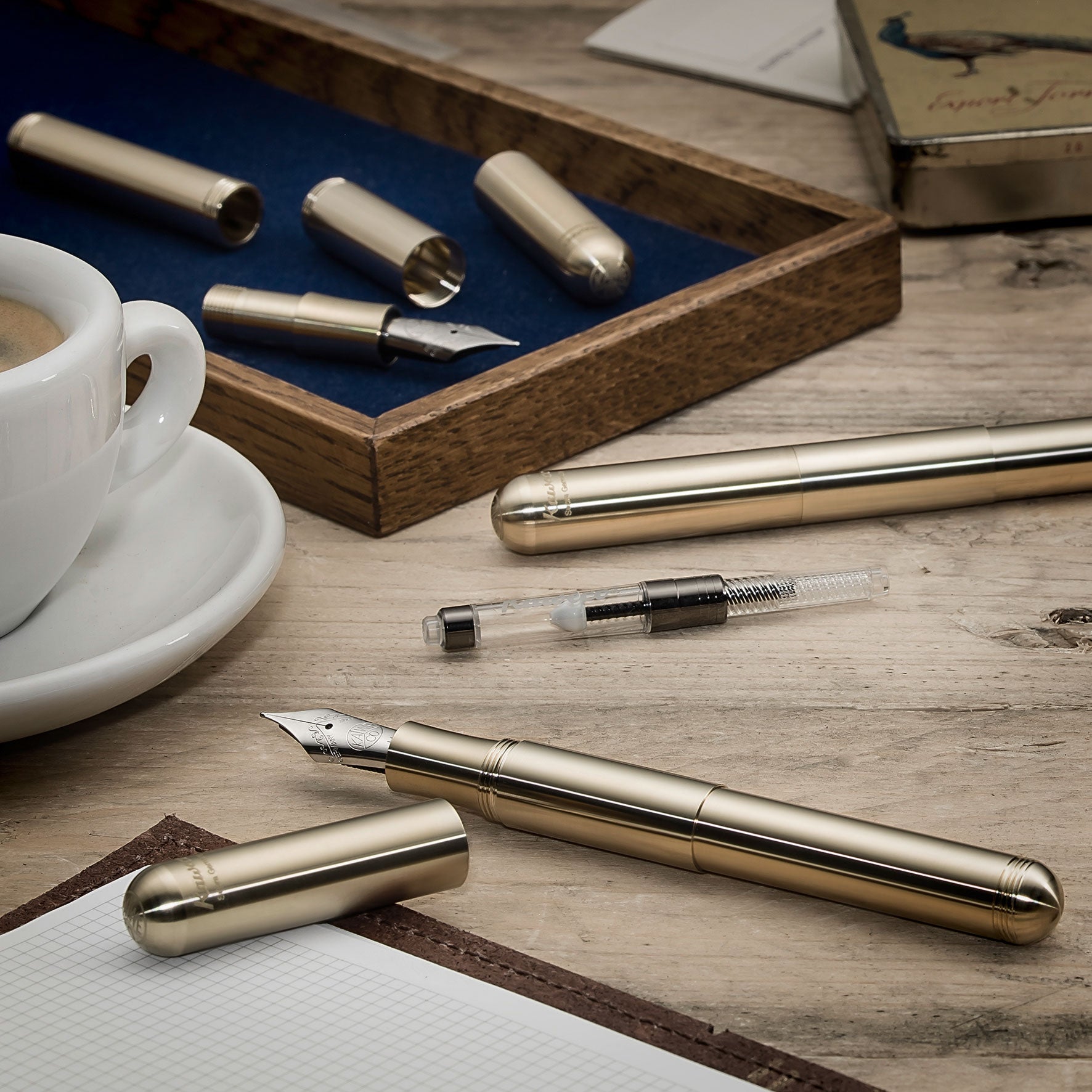 Kaweco SUPRA Messing (Eco) Füllhalter