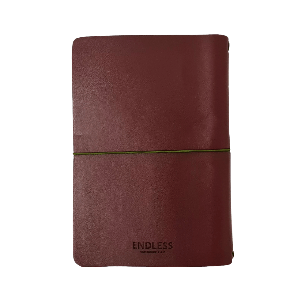 Endless Explorer Large Kaktus-Leder Journal