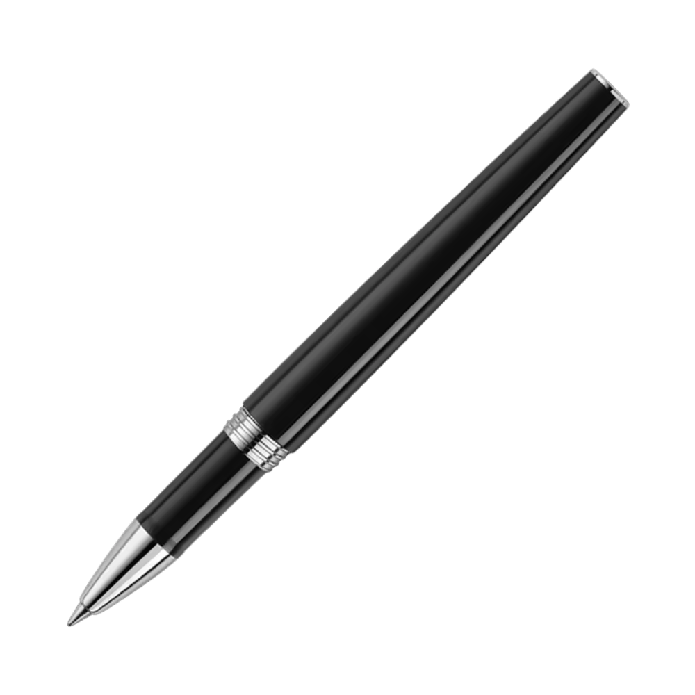 Montegrappa Armonia Mini Black Rollerball Pen, Detailansicht des Schaftes