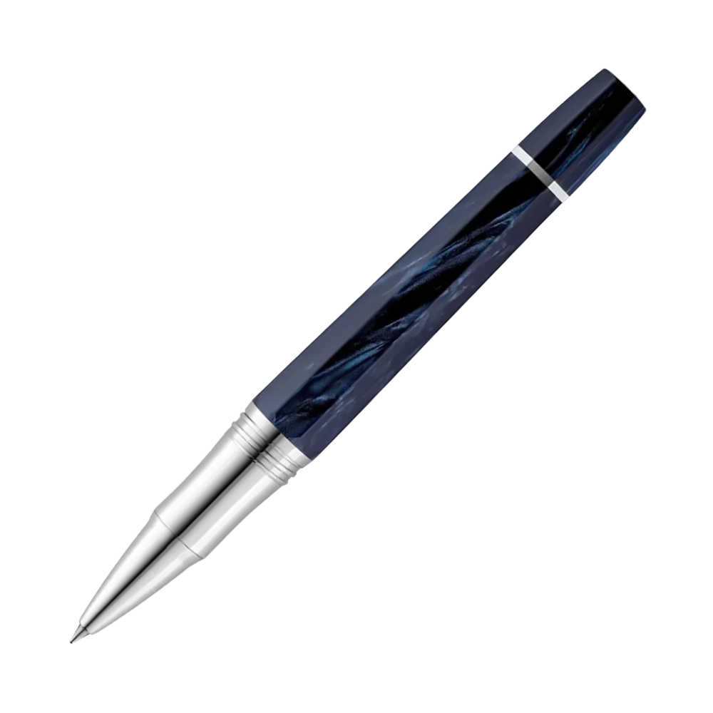 Montegrappa Extra Otto Dark Blue Rollerball Pen, Detailansicht des Schaftes
